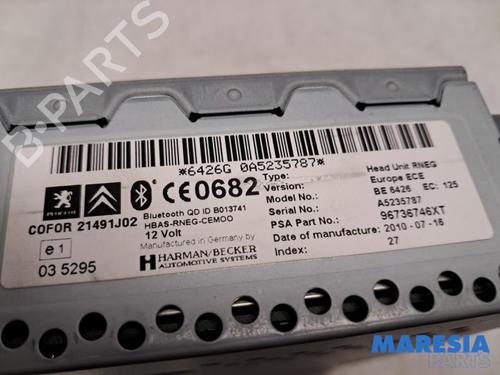 Radio CITROËN DS3 (SA_) 1.6 THP 155 | BP31400405E6 