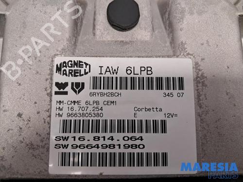 Engine control unit (ECU) PEUGEOT 307 SW (3H) 2.0 16V | BP31458543M57 - Image 2