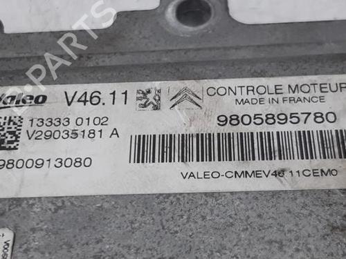 Engine control unit (ECU) PEUGEOT 208 I (CA_, CC_) 1.2 VTI 82 | BP31501585M57 