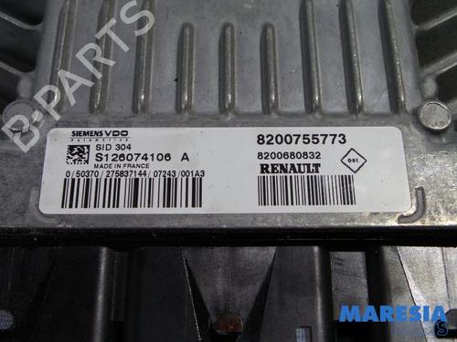 Engine control unit (ECU) RENAULT SCÉNIC II (JM0/1_) 1.5 dCi (JM16) | BP31508065M57 