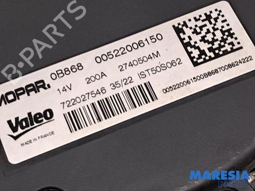 Alternator ALFA ROMEO TONALE (965_) 1.5 Mild Hybrid | BP39932555M7 - Image 4