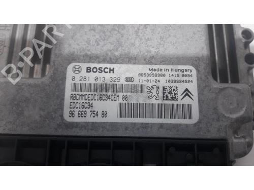 Engine control unit (ECU) PEUGEOT PARTNER Box Body/MPV 1.6 HDi 16V | BP31462139M57 