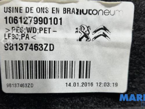 Luggage compartment floor PEUGEOT 2008 I (CU_) 1.2 VTi | BP31438629I33