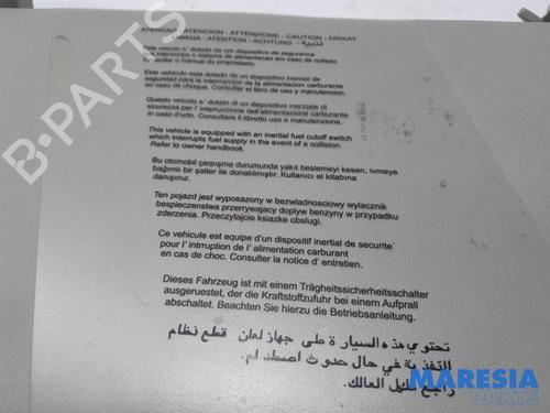 Left sun visor FIAT DOBLO Cargo (263_) 1.4 | BP31394413I1 