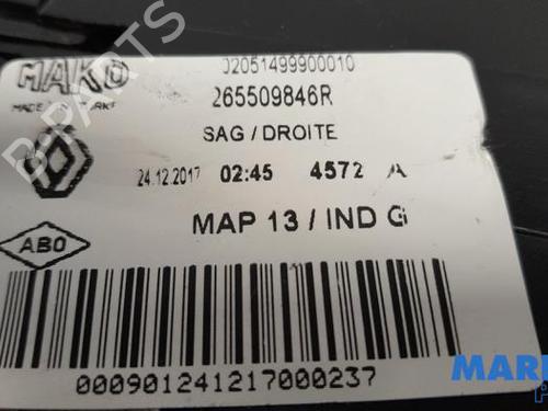 Right taillight RENAULT CLIO IV (BH_) 0.9 TCe 90 (BHNF, BHMA, BHMH, BHJK, BHJR) | BP31445383C35