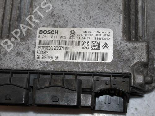 Engine control unit (ECU) PEUGEOT 206 Hatchback (2A/C) 1.4 HDi eco 70 | BP31496588M57