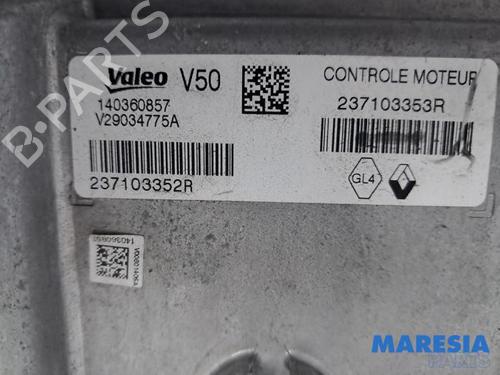 Engine control unit (ECU) RENAULT CAPTUR I (J5_, H5_) 0.9 TCe 90 | BP38090646M57 - Image 3