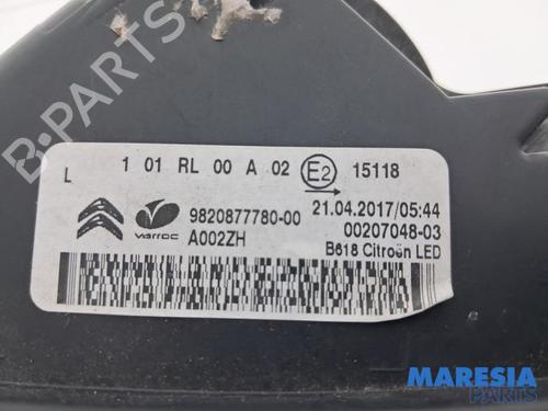 Right daytime light CITROËN C3 III (SX) 1.2 THP 110 (SXHNPS, SXHNZT, SXHNZ6) | BP33832636C103 - Image 6