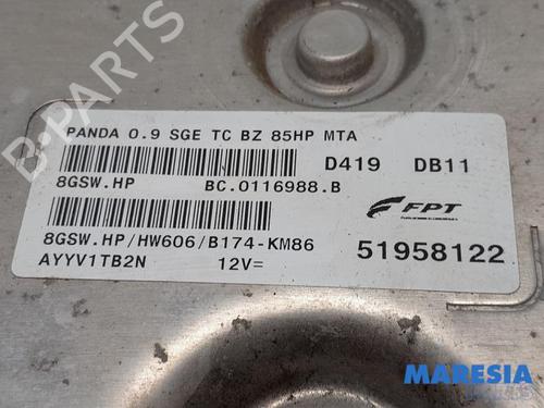 Engine control unit (ECU) FIAT PANDA (312_, 319_) 0.9 (312PXG1A) | BP31496184M57 