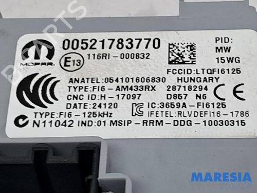 Engine control unit (ECU) FIAT 500 (312_) 1.2 (312AXA1A) | BP31465944M57 