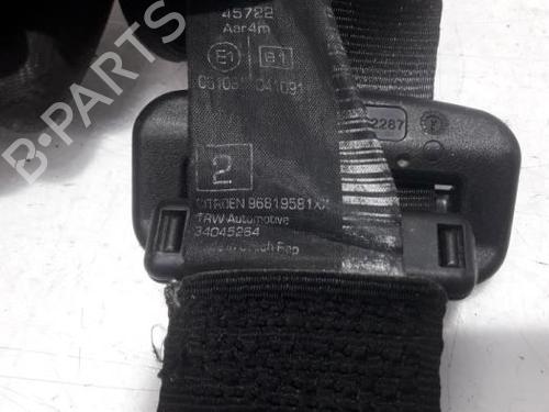 Rear left seatbelt CITROËN C3 II (SC_) 1.6 HDi | BP31446311I29
