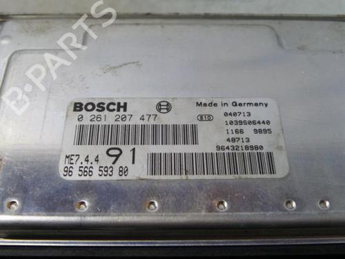 Engine control unit (ECU) PEUGEOT 206 SW (2E/K) 1.6 16V | BP31478485M57