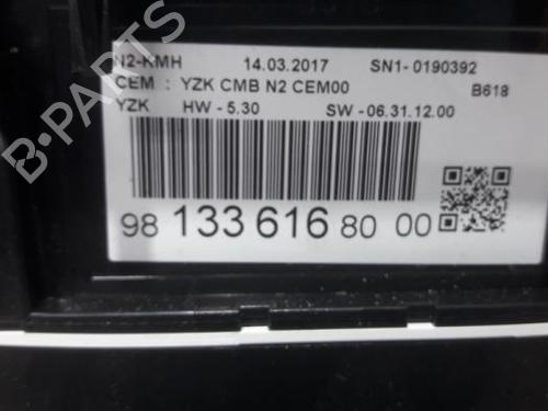 Instrument cluster CITROËN C3 III (SX) 1.2 VTi 82 | BP31496621C47