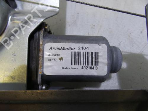 Front right window mechanism PEUGEOT PARTNER Box Body/MPV 1.6 HDi 16V | BP31460401C23