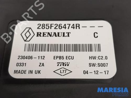 Electronic module RENAULT KADJAR (HA_, HL_) 1.6 TCe 165 (HLMH) | BP31502758M83