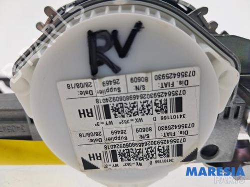 Front right seatbelt FIAT 500 C (312_) 0.9 (312AG1A) | BP38090713I25 - Image 3
