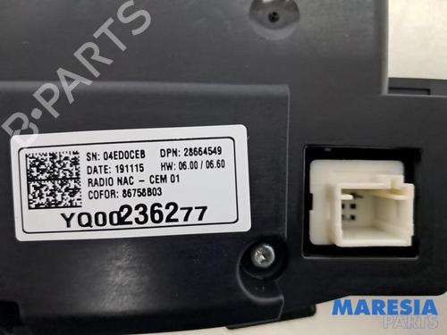 Electronic module OPEL GRANDLAND / GRANDLAND X (A18, P1UO) 1.2 (75) | BP31492209M83 