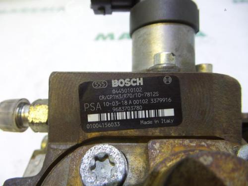 Fuel pump PEUGEOT 3008 I MPV (0U_) 1.6 HDi | BP31401595M76