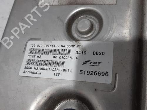 Engine control unit (ECU) FIAT PANDA (312_, 319_) 0.9 (312PXH1A) | BP31421323M57 