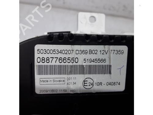 Instrument cluster FIAT PANDA (312_, 319_) 0.9 (312PXG1A) | BP31411507C47