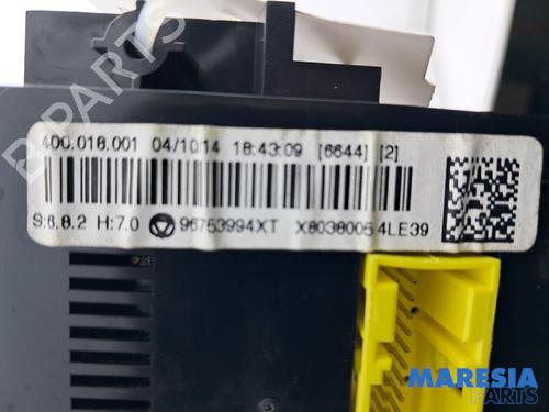 Climate control CITROËN C3 II (SC_) 1.6 VTi 120 | BP32281244I5 