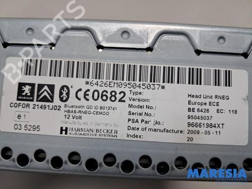 Radio PEUGEOT 3008 I MPV (0U_) 1.6 THP | BP31816524E6 