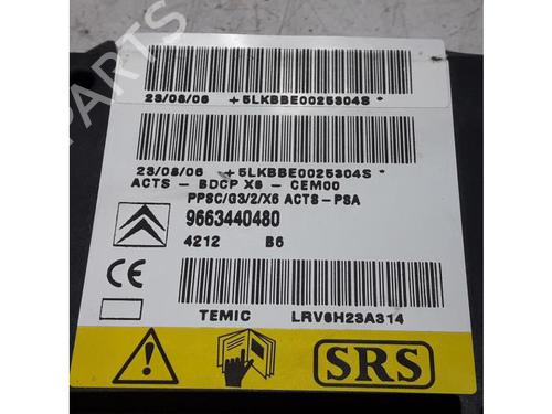 ECU airbags CITROËN C6 (TD_) 2.7 HDi | BP31416060M53