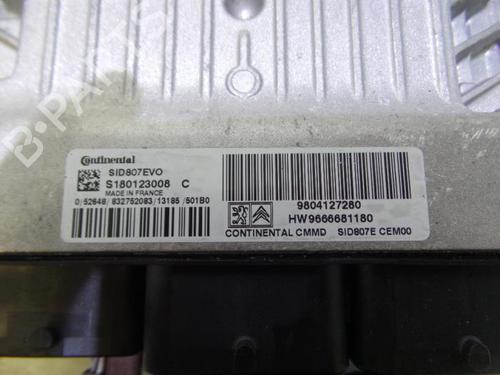 Engine control unit (ECU) PEUGEOT 508 SW I (8E_) 1.6 HDi | BP31537285M57 - Image 2