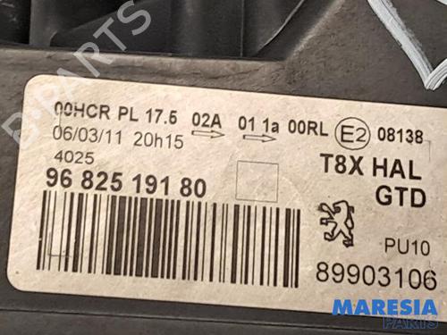 Left headlight PEUGEOT 3008 I MPV (0U_) 1.6 THP | BP31385276C28 