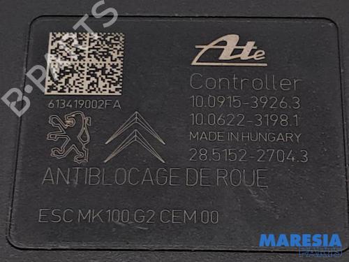 ABS pump PEUGEOT 2008 I (CU_) 1.6 VTi | BP31414723M43