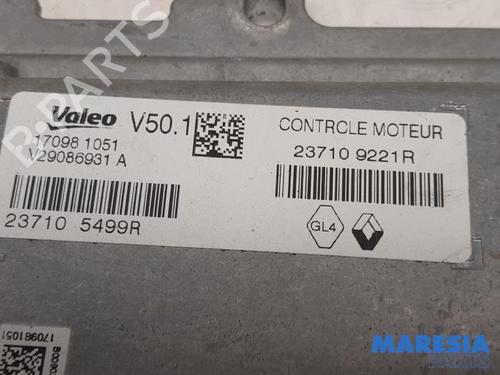 Engine control unit (ECU) RENAULT CAPTUR I (J5_, H5_) 0.9 TCe 90 | BP31509917M57 