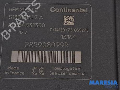 Engine control unit (ECU) RENAULT CAPTUR I (J5_, H5_) 0.9 TCe 90 | BP31485192M57 