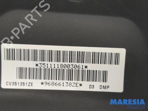 Steering wheel PEUGEOT 3008 I MPV (0U_) 1.6 VTi | BP31466577C49 