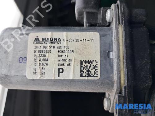 Front right window mechanism FIAT 500 (312_) 0.9 (312AXG1A, 312.AXG11) | BP33411302C23  - Image 5