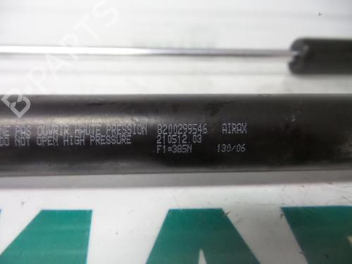 Tailgate lift support RENAULT CLIO III (BR0/1, CR0/1) 1.5 dCi (C/BR0G, C/BR1G) | BP31389611C138