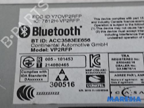 Electronic module FIAT 500 (312_) 1.2 (312AXA1A) | BP31537388M83 