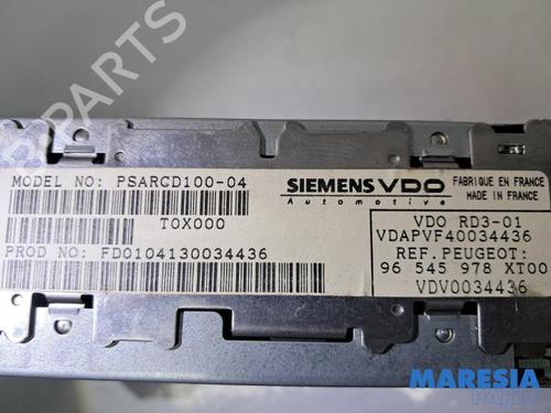 Radio PEUGEOT 307 CC (3B) 2.0 16V | BP31408691E6 