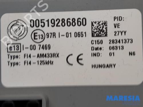 Engine control unit (ECU) FIAT 500 (312_) 0.9 (312AXG1A, 312.AXG11) | BP31498128M57