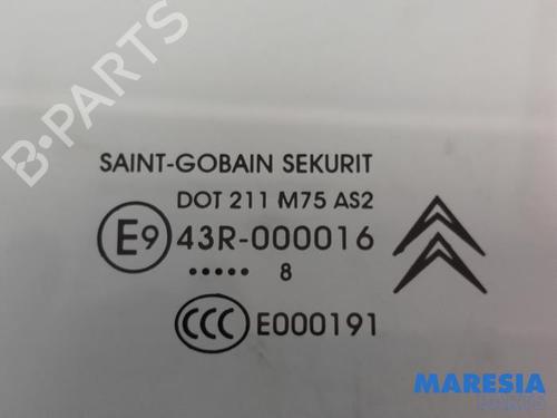 Front left door window CITROËN C4 Grand Picasso I (UA_) 2.0 i 16V | BP31452487C18