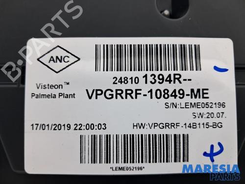 Instrument cluster RENAULT CAPTUR I (J5_, H5_) 1.3 TCe 150 (J5NK, J5JS) | BP40093079C47 - Image 7
