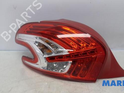 Used Left taillight PEUGEOT 208 I (CA_, CC_) 1.2 VTI 82 (82 hp) 31472471