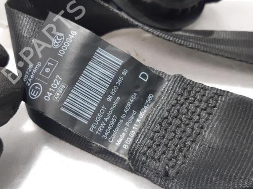 Front right seatbelt PEUGEOT 5008 (0U_, 0E_) 1.6 16V | BP31447659I25