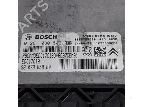 Engine control unit (ECU) CITROËN JUMPY II Van 1.6 HDi 90 8V | BP31483387M57