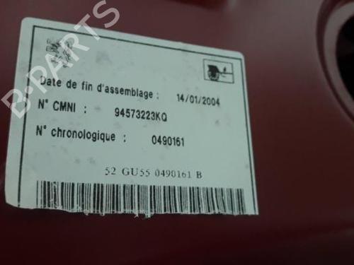 Tailgate PEUGEOT 206 CC (2D) 1.6 16V (2DNFUF, 2DNFUR) | BP31390460C6