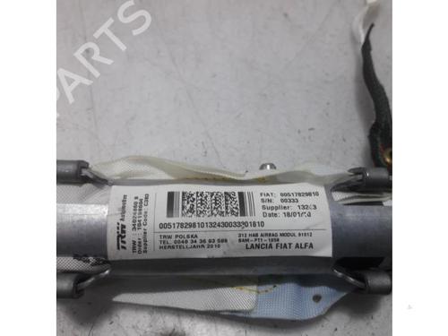 Left curtain airbag FIAT 500 (312_) 1.2 (312AXA1A) | BP31512723C11