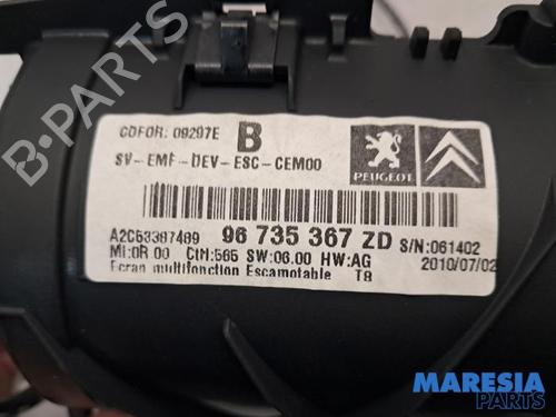 Display monitor PEUGEOT 3008 I MPV (0U_) 1.6 THP | BP31532458C48 