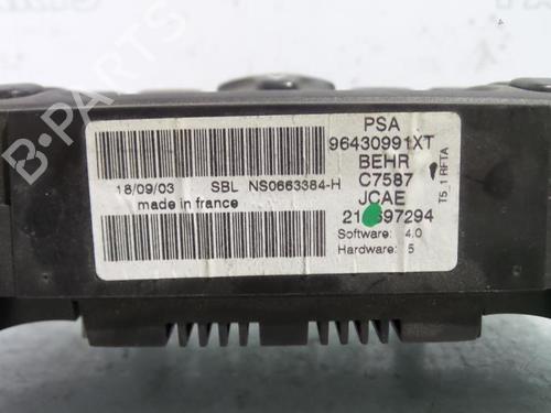 Climate control PEUGEOT 307 SW (3H) 2.0 HDI 90 | BP31423331I5