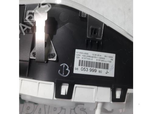 Instrument cluster PEUGEOT 208 I (CA_, CC_) 1.0 VTi | BP31393538C47