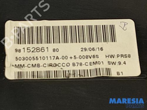 Instrument cluster CITROËN C4 Picasso II 1.6 HDi / BlueHDi 115 | BP31418517C47 