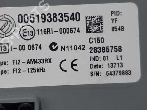 Engine control unit (ECU) FIAT DOBLO Cargo (263_) 1.3 D Multijet | BP31525810M57 